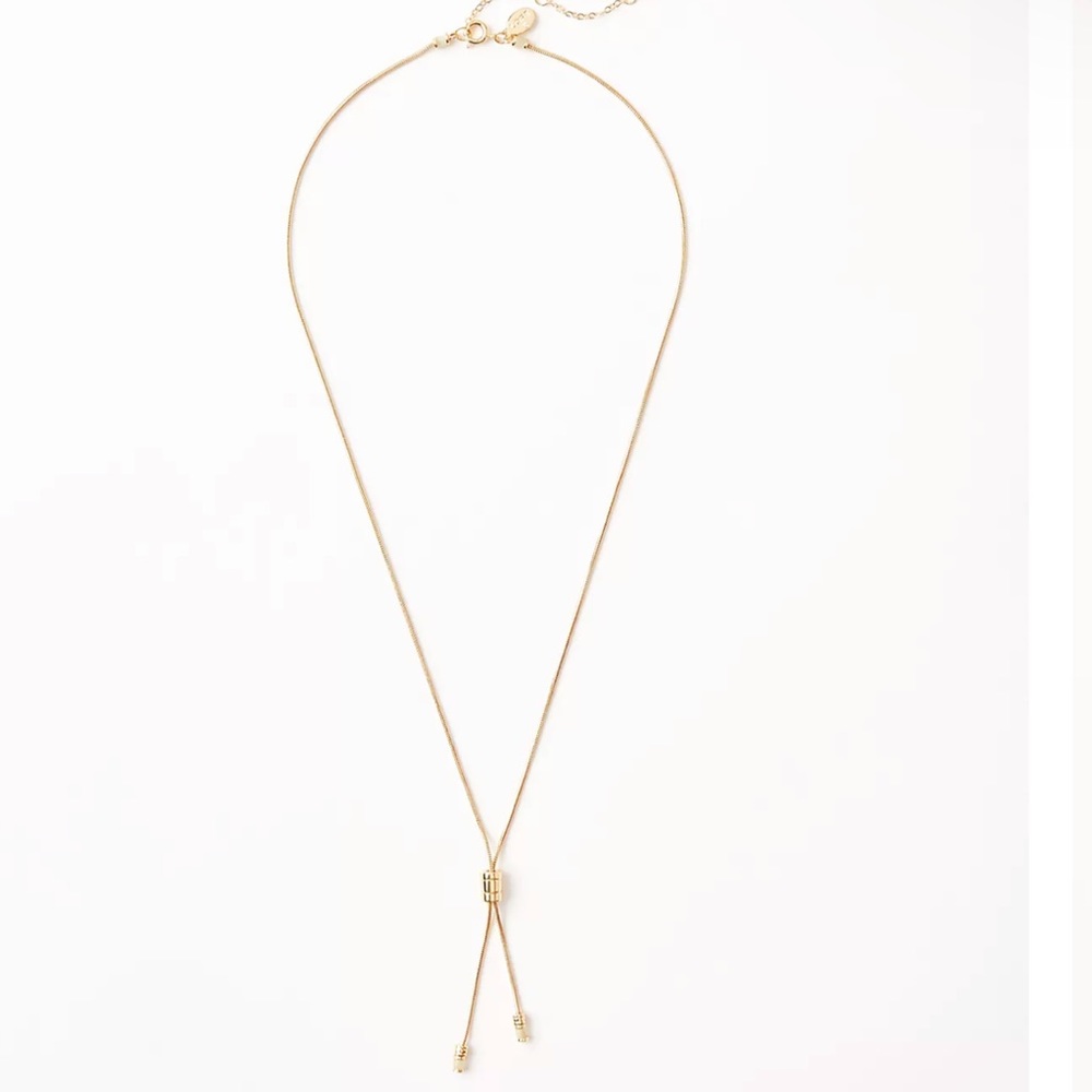 The Loft Pull Tie Y Necklace, NWT.